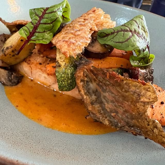 Salmón Mango Habanero